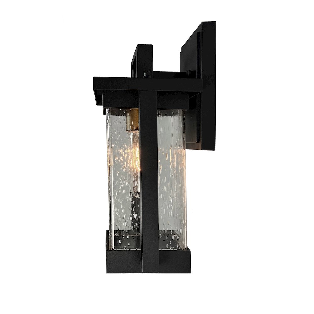 Port Charlotte Outdoor Wall Sconce Matte Black. Picture 4