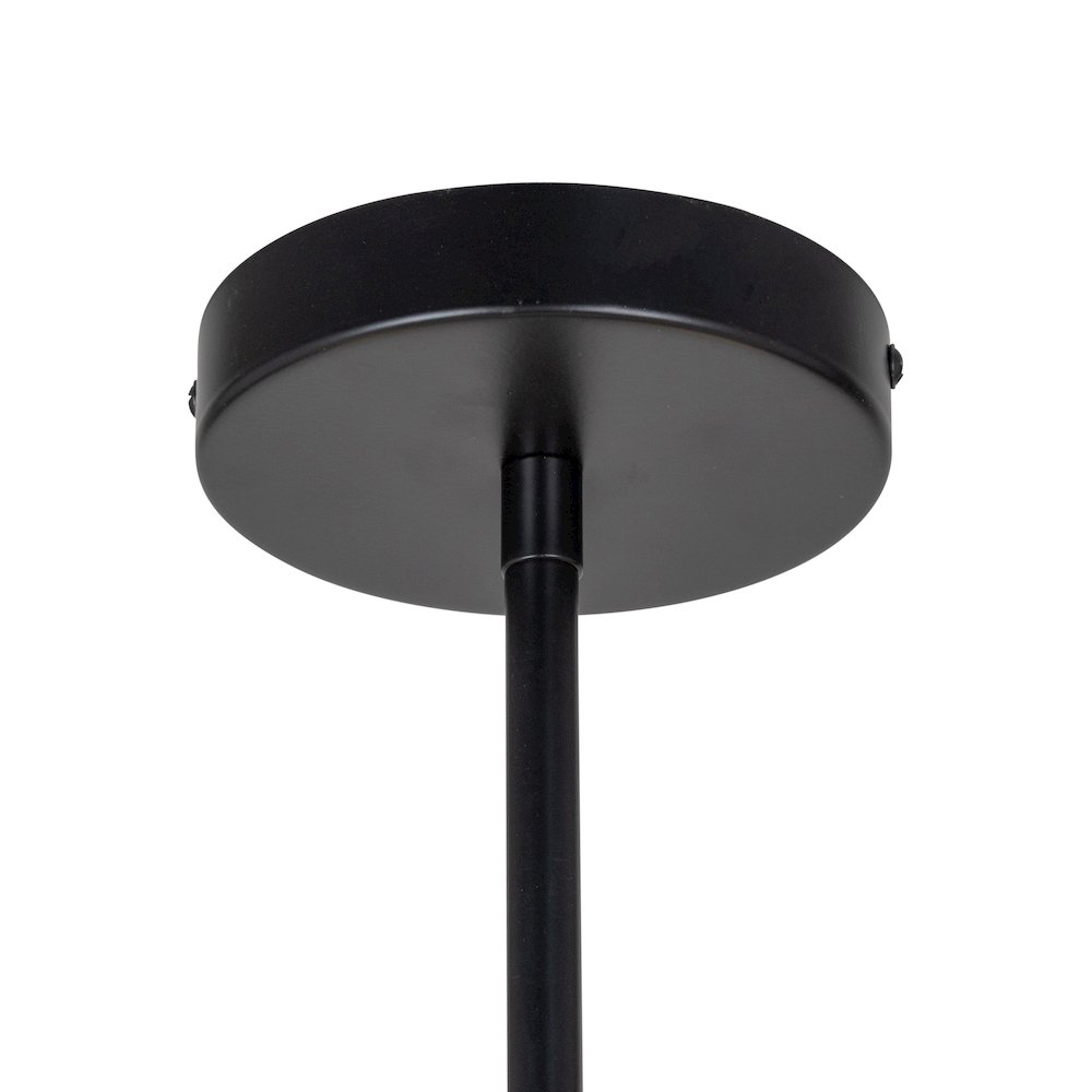 Bronte Collection 9Light Chandelier Black. Picture 6