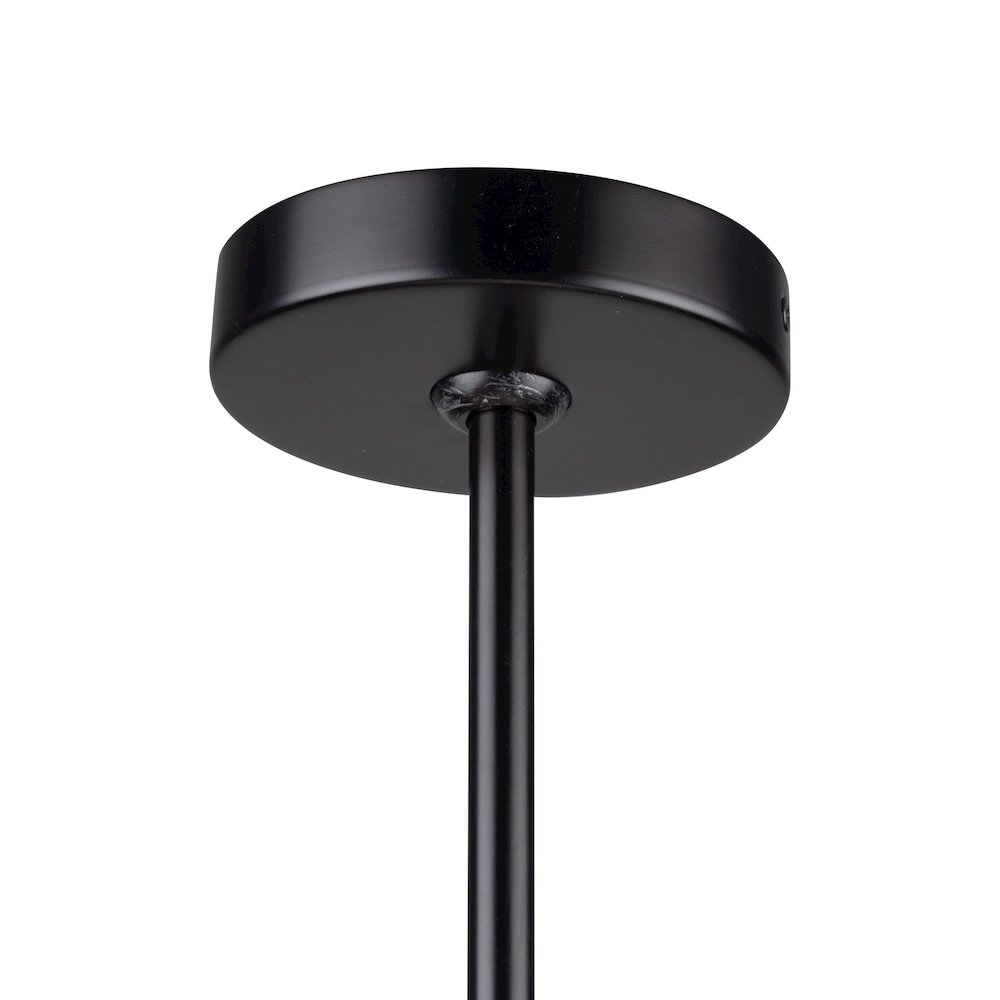 Bolla Collection 5Light Pendant Black. Picture 5