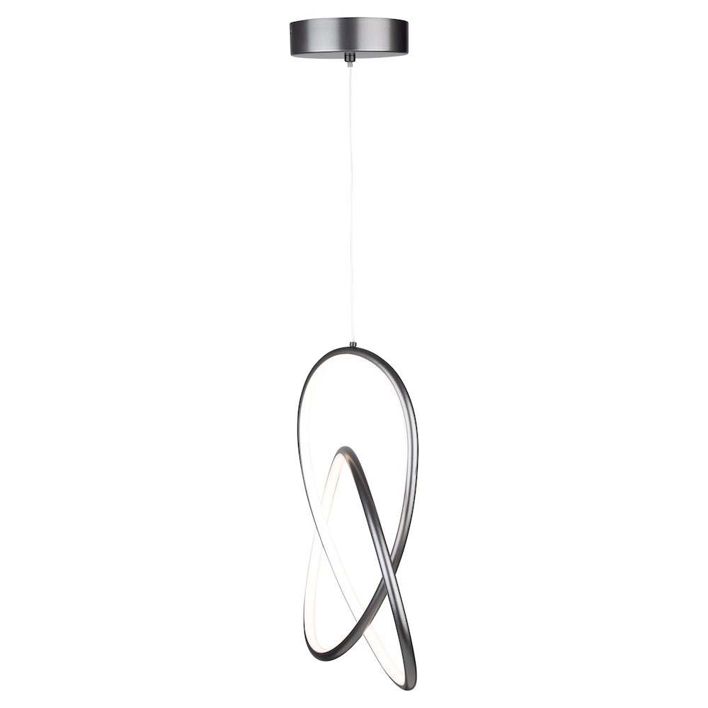 Orion 24W LED Pendant Grey. Picture 3