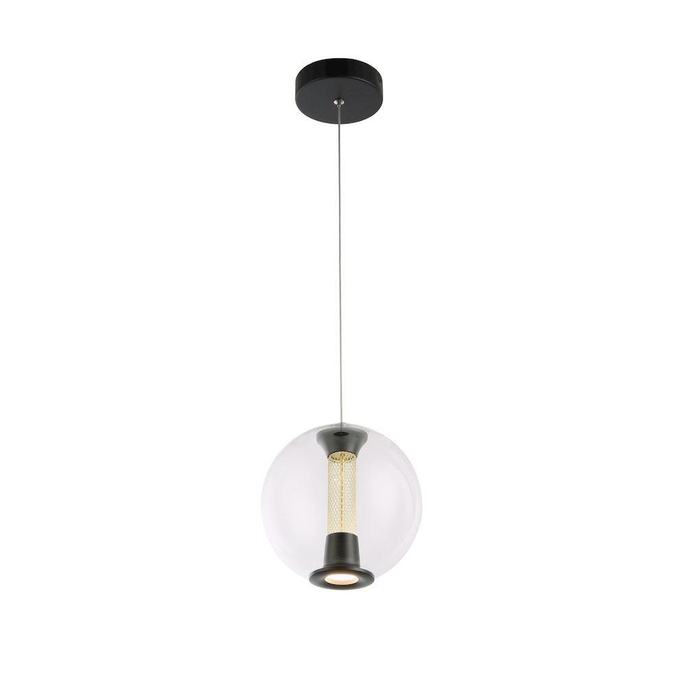 Arlo Collection 1Light Pendant Black. Picture 5