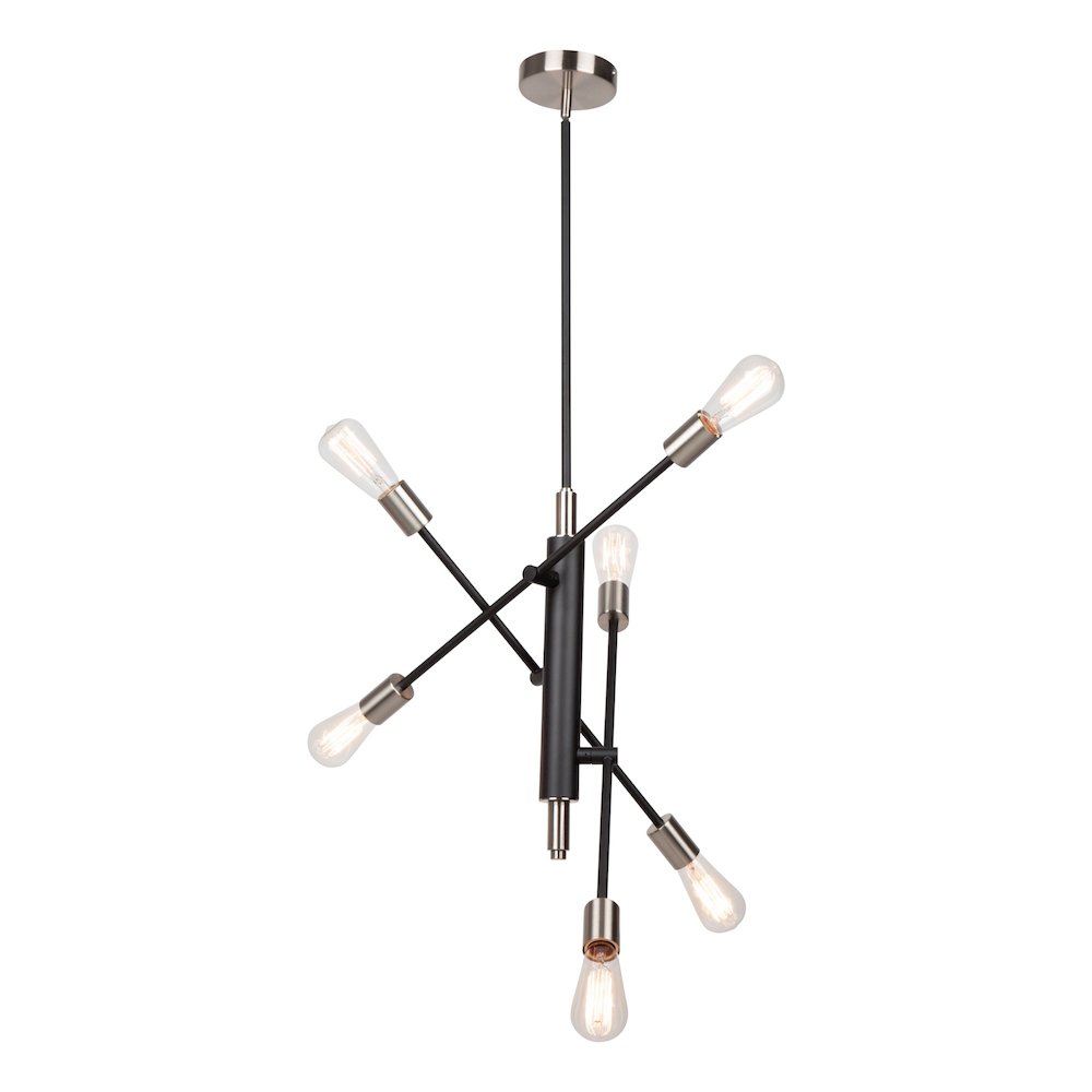 Truro 6 Light Pendant. Picture 2