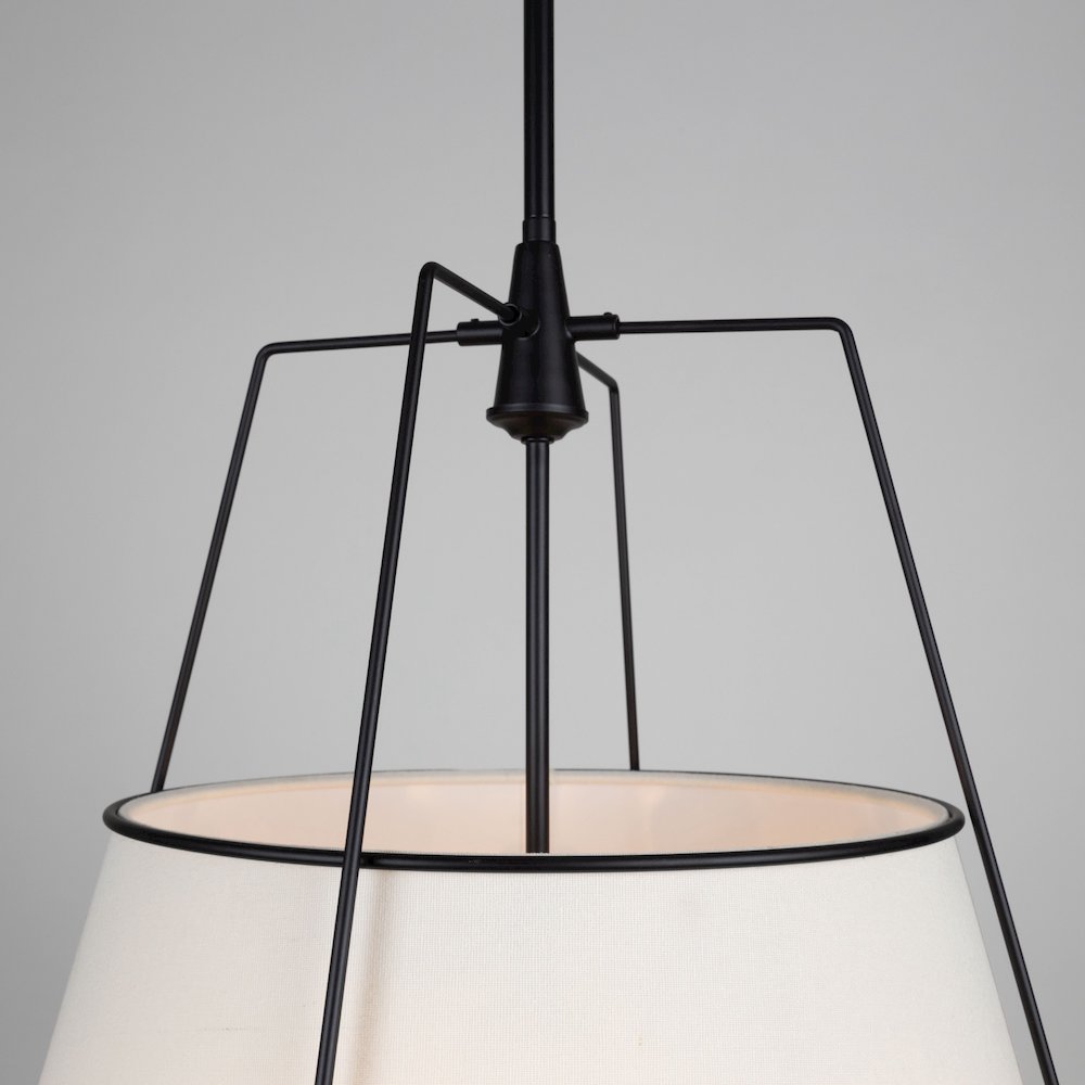 Pullman Collection 4Light Pendant Black. Picture 5