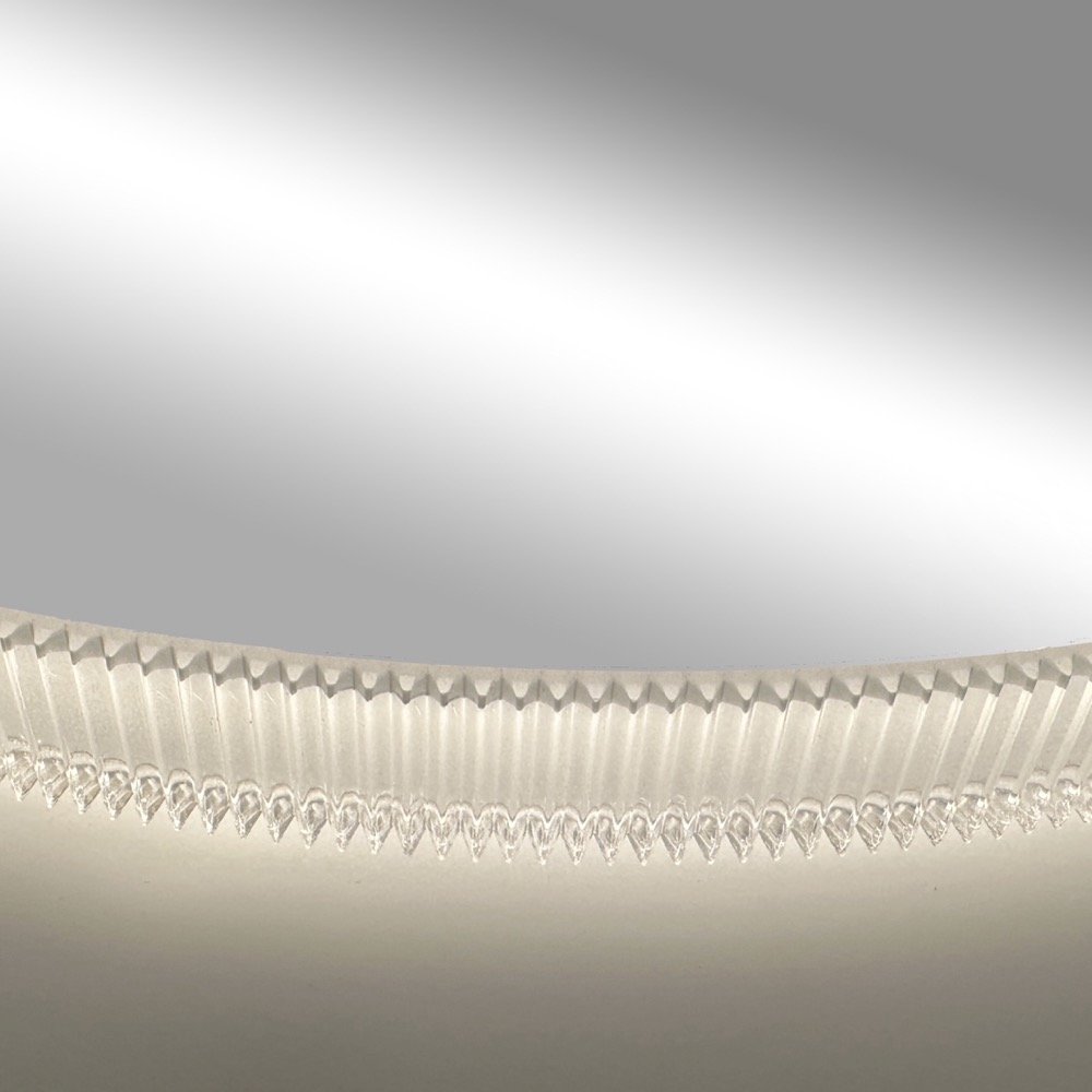 Reflections Collection LED Mirror, Silver. Picture 2