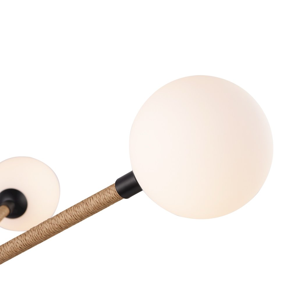 Capilano Collection 6Light Chandelier Black. Picture 2