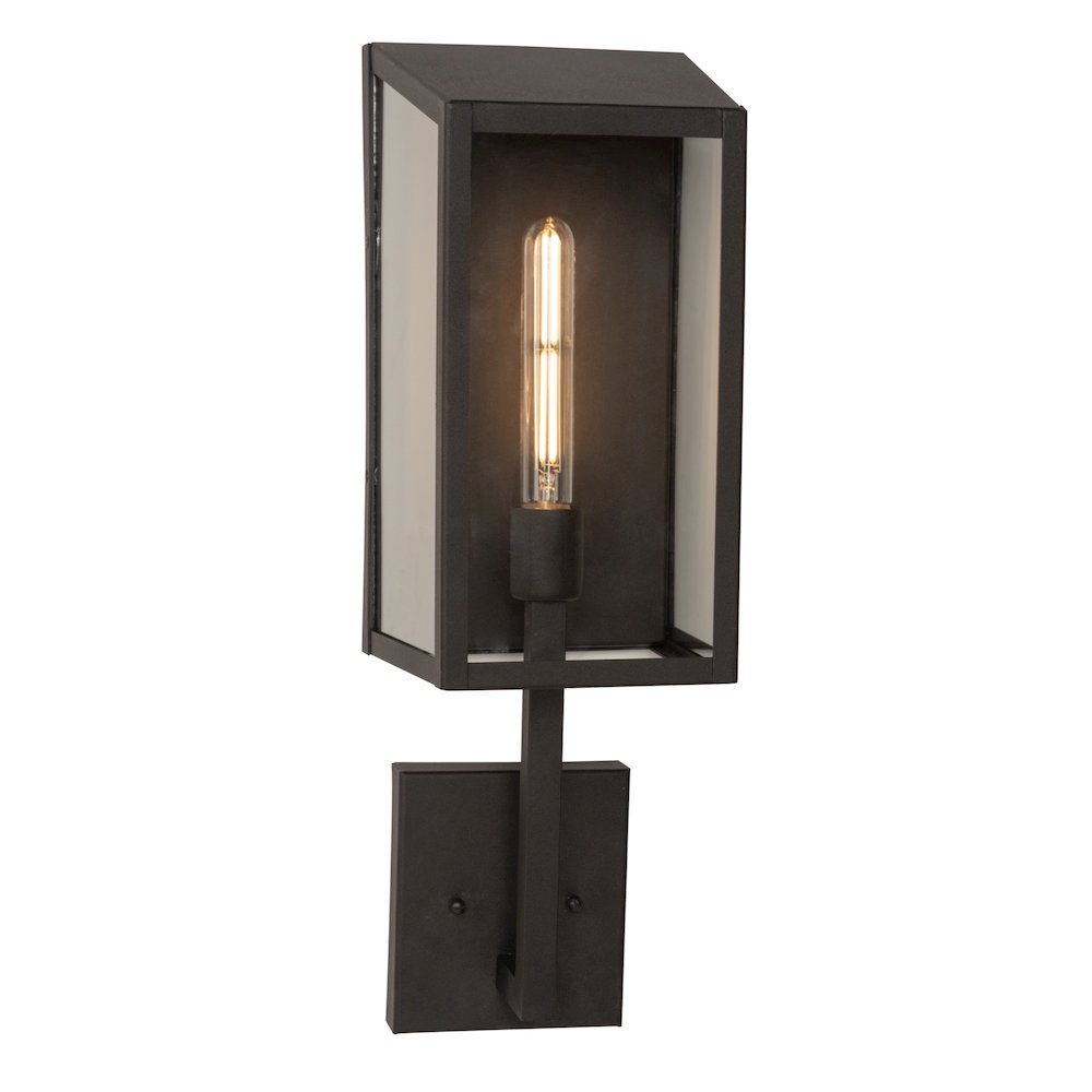 Sonesta Collection 1Light Exterior Wall Light, Black. Picture 3