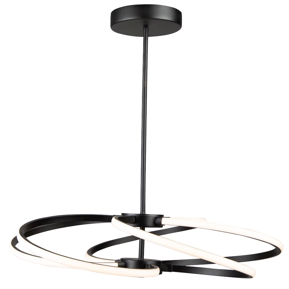 Equinox 40W LED Pendant Black. Picture 2