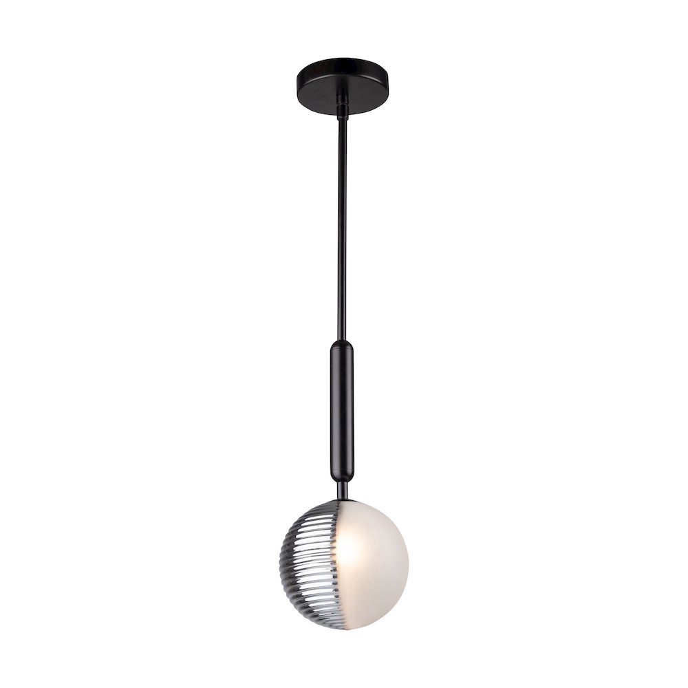 Bolla Collection 1Light Pendant Black. Picture 1