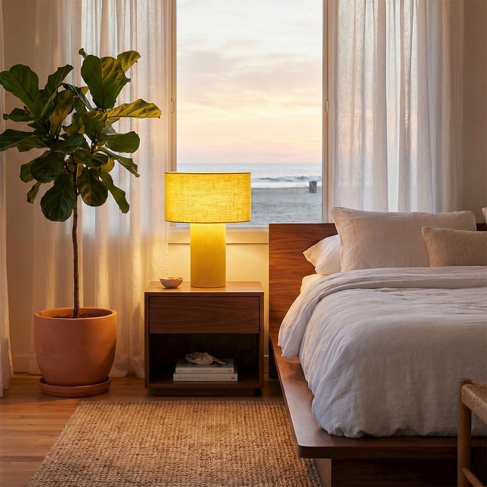 Moonlight, Table Lamp, Mustard. Picture 3