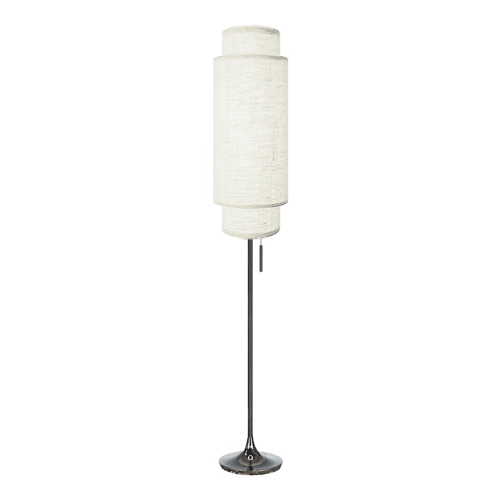 Lollipop Floor Lamp - White. Picture 1