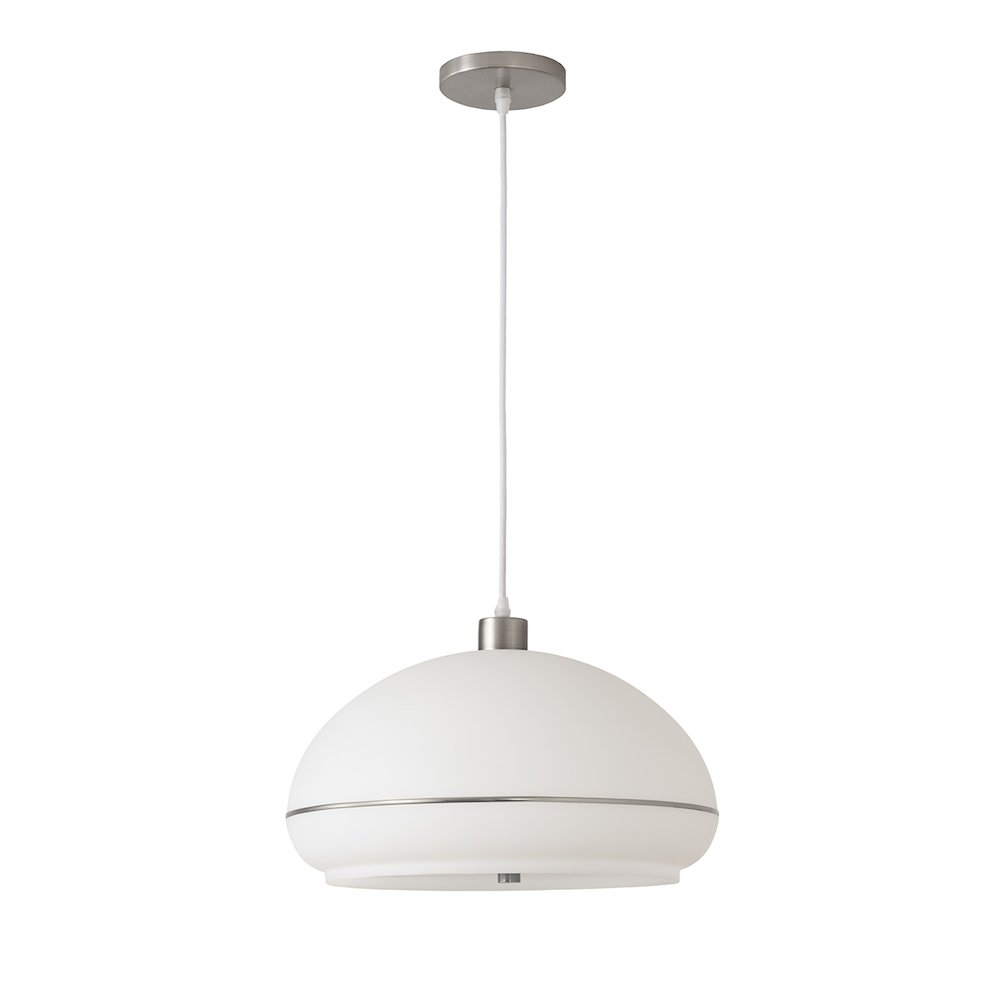 Morelli Pendant - Satin Nickel Steel, Satin Nickel Steel Base, Satin Nickel. Picture 1