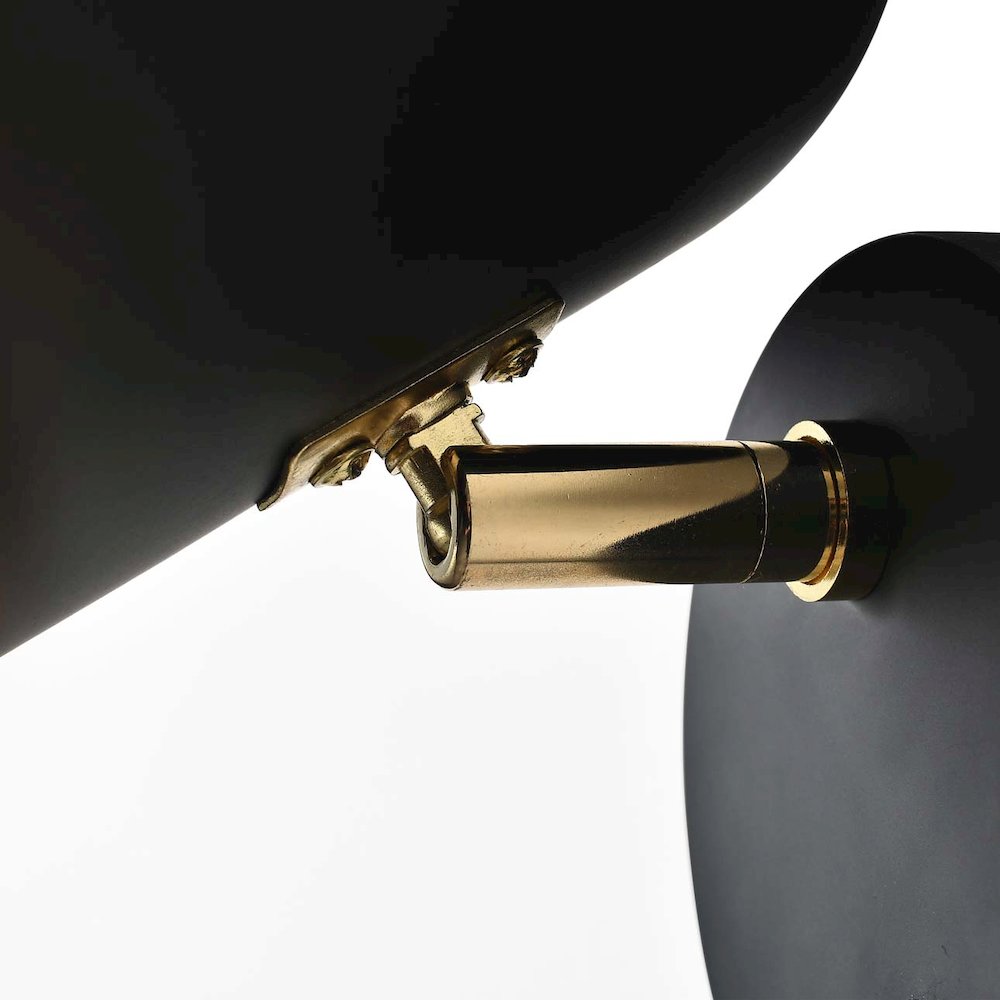 Culver Wall Sconce - Matte Black, plug-in. Picture 5