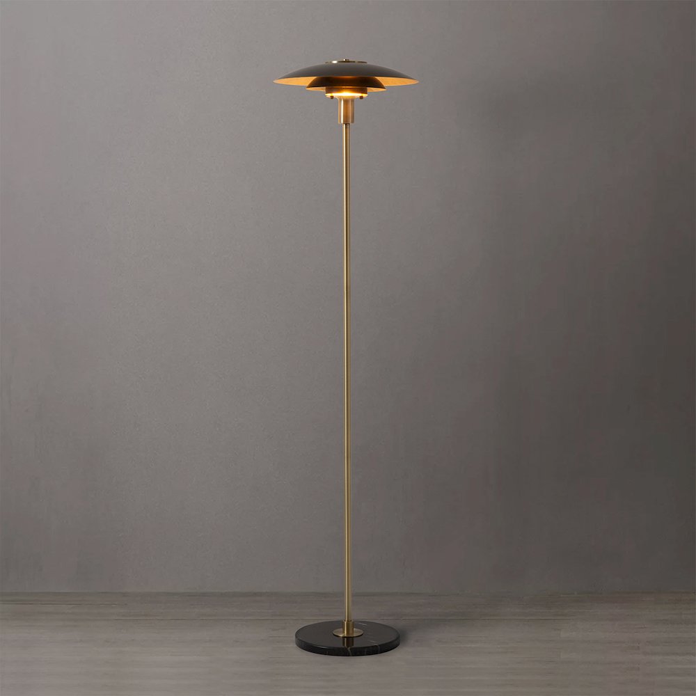 Rancho Mirage Floor Lamp - Matte Black. Picture 8