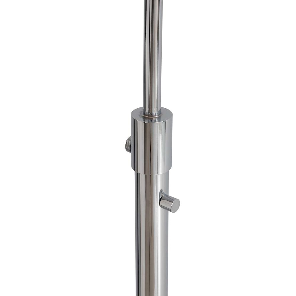 Marilyn 1 Light Arc Floor Lamp - Chrome. Picture 2