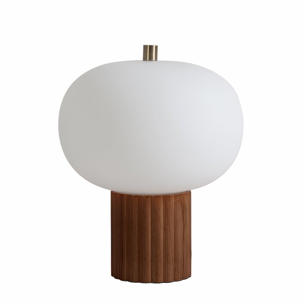Tambo Accent Table Lamp - Dark Walnut. Picture 4