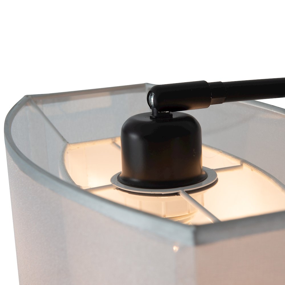 Amarillo 3 Light Arc Floor Lamp. Picture 4