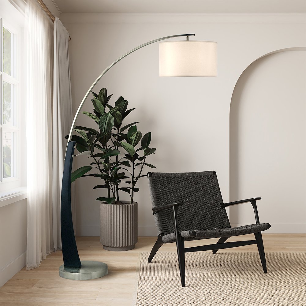 Plimpton 1 Light Arc Floor Lamp. Picture 6