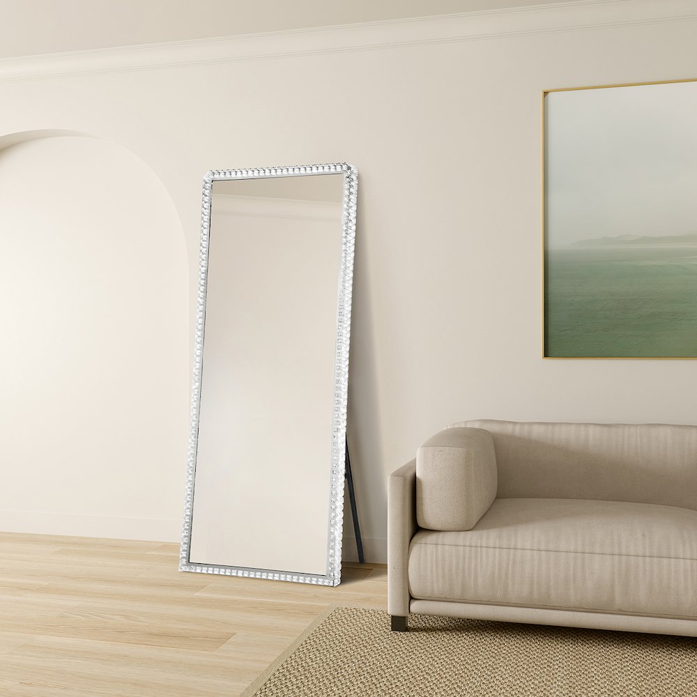 Marilyn Illuminated Leaner Floor Mirror. Picture 2