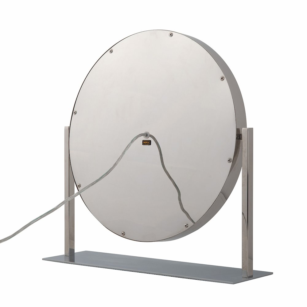 Marilyn Table Top LED Vanity Mirror - Chrome. Picture 2