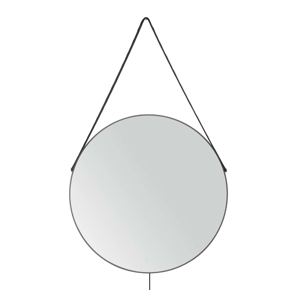 Aurora Round Backlit LED Wall Mirror. Picture 5