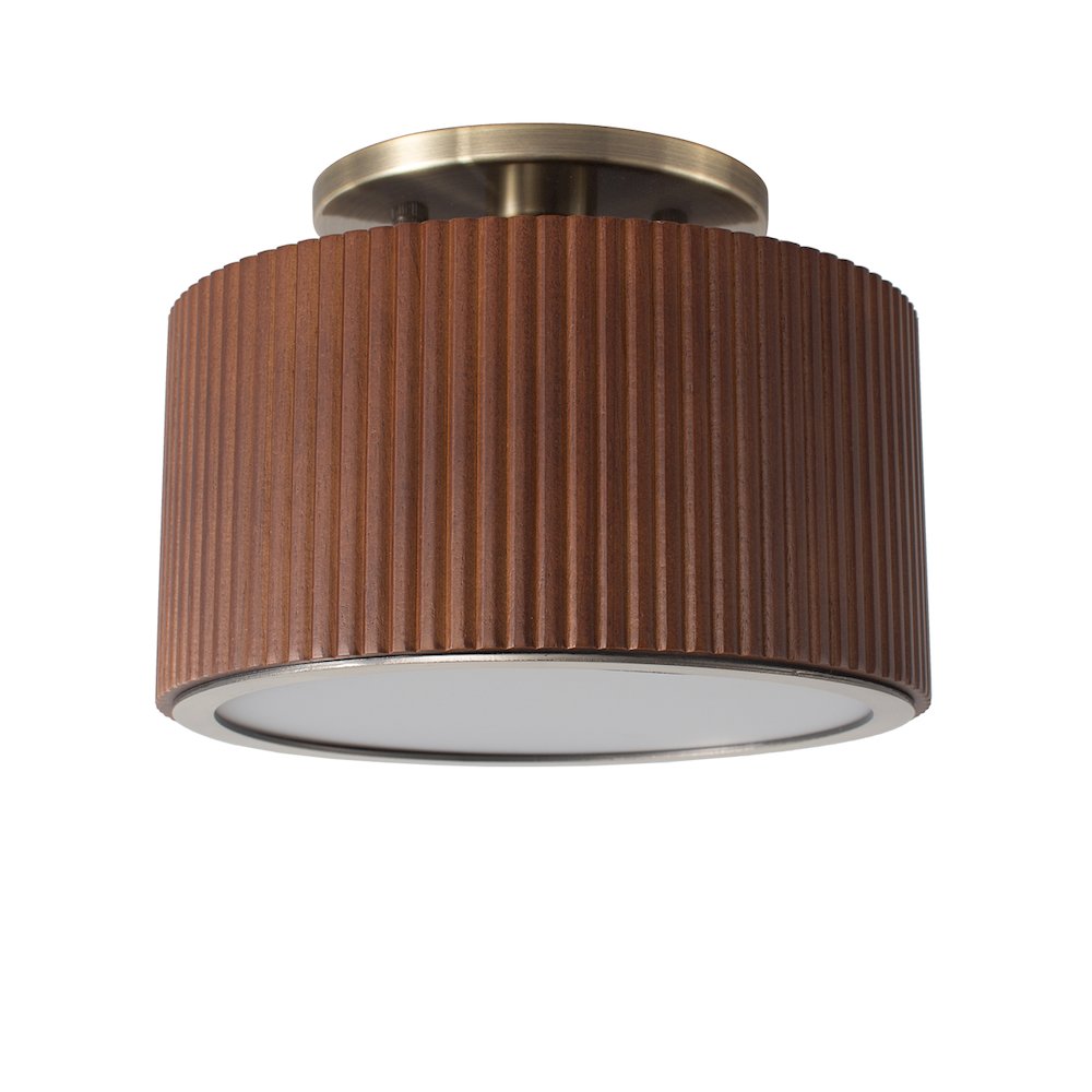 Taper Table Lamp - Dark Walnut. Picture 5