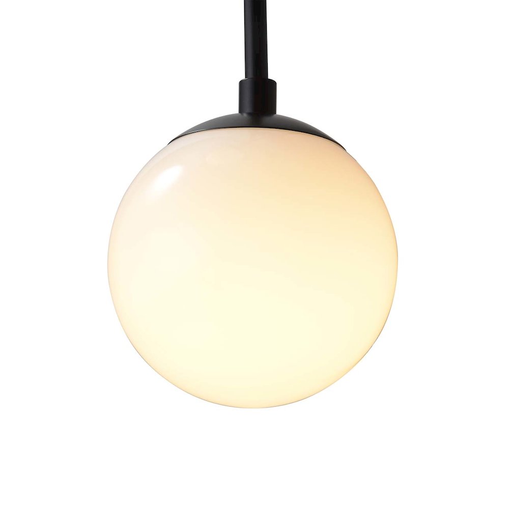 Duo Modern Contemporary Wall Sconce - Matte Black. Picture 1