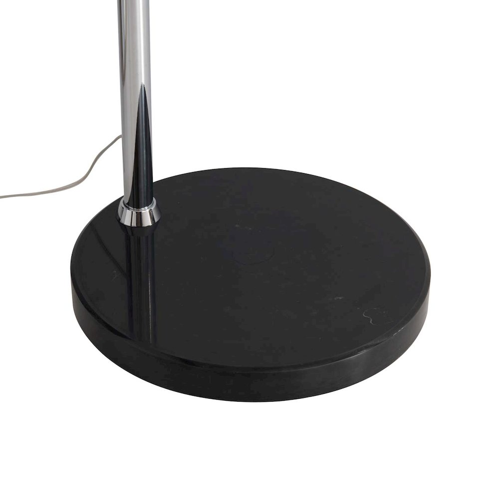 Marilyn 1 Light Arc Floor Lamp - Chrome. Picture 3