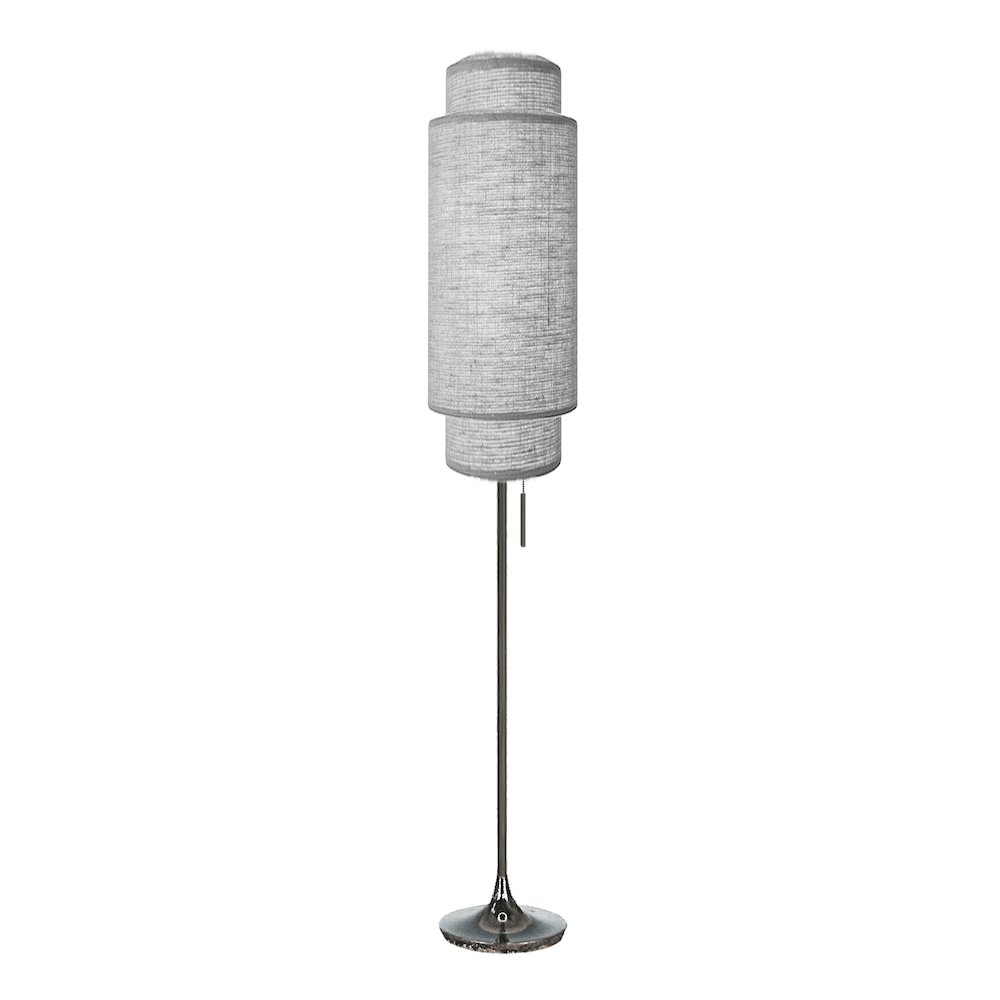 Lollipop Floor Lamp - Cashmere Gray. Picture 1