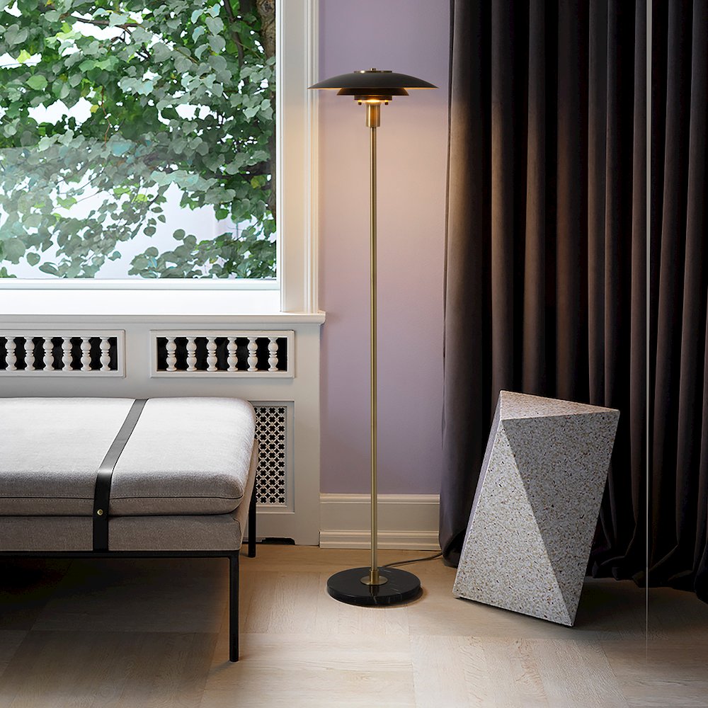 Rancho Mirage Floor Lamp - Matte Black. Picture 7
