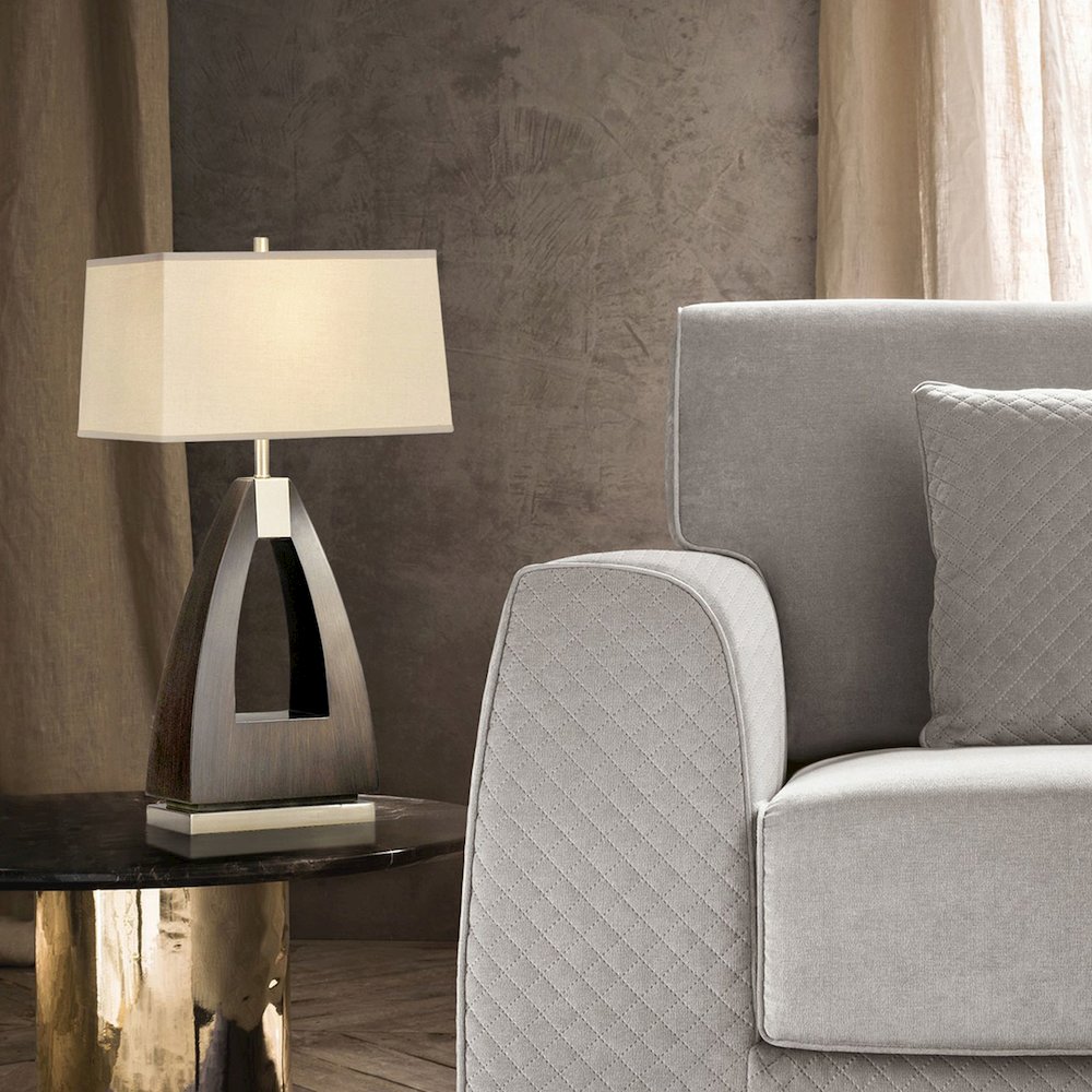 Trina Table Lamp - Pecan. Picture 4