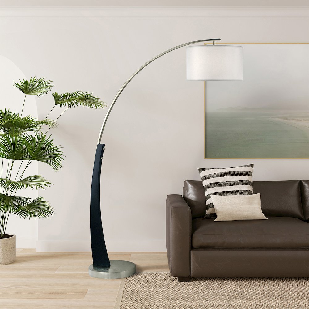 Plimpton 1 Light Arc Floor Lamp. Picture 2