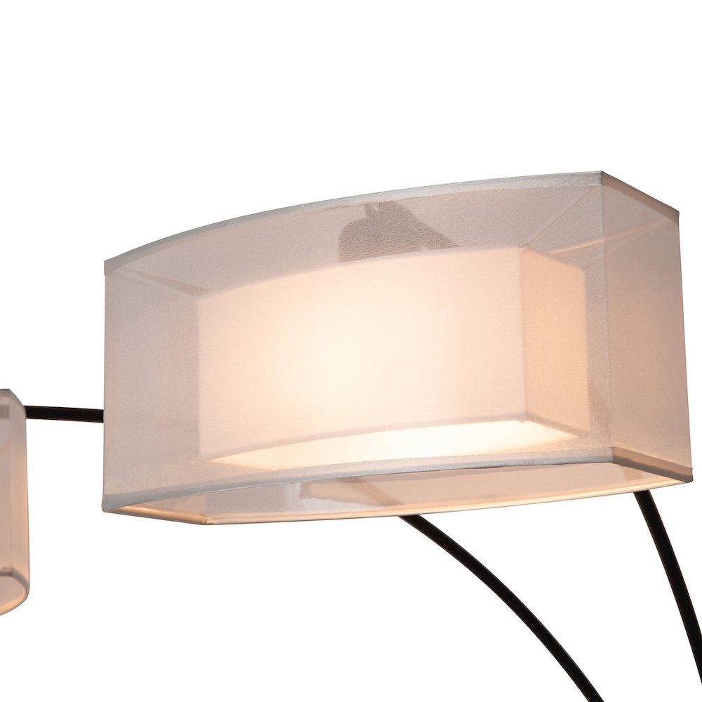 Amarillo 3 Light Arc Floor Lamp. Picture 2