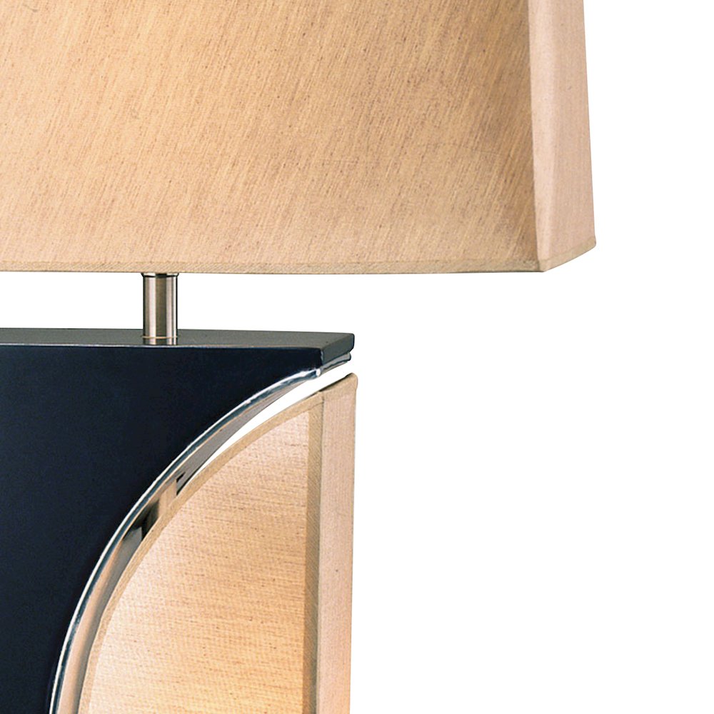Half Moon Table Lamp - Dark Brown. Picture 8