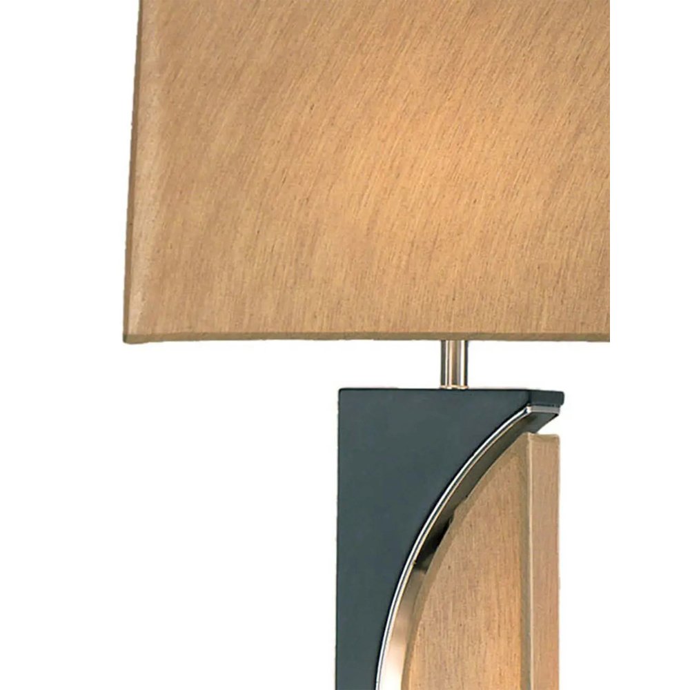 Half Moon Floor Lamp - Dark Brown. Picture 8