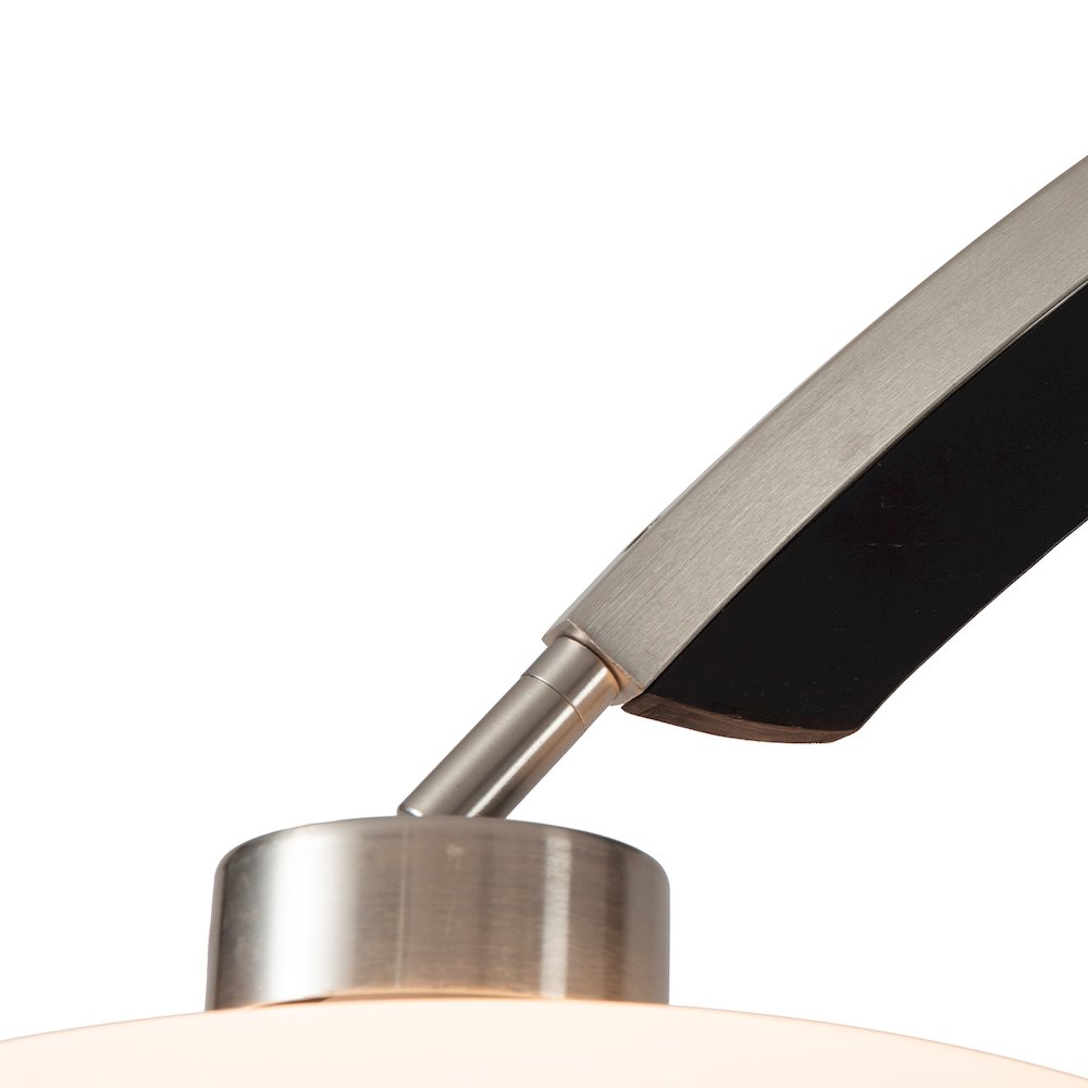Vaulted Arc Floor Lamp by Peter Morelli - 86", 1968 design, Black Wood. Picture 1