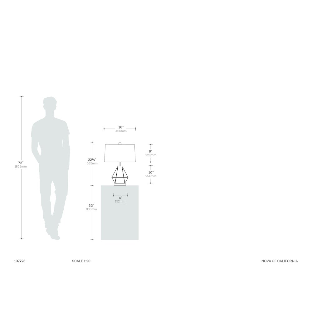 Artifact Natural Mica Table Lamp with Nightlight. Picture 3