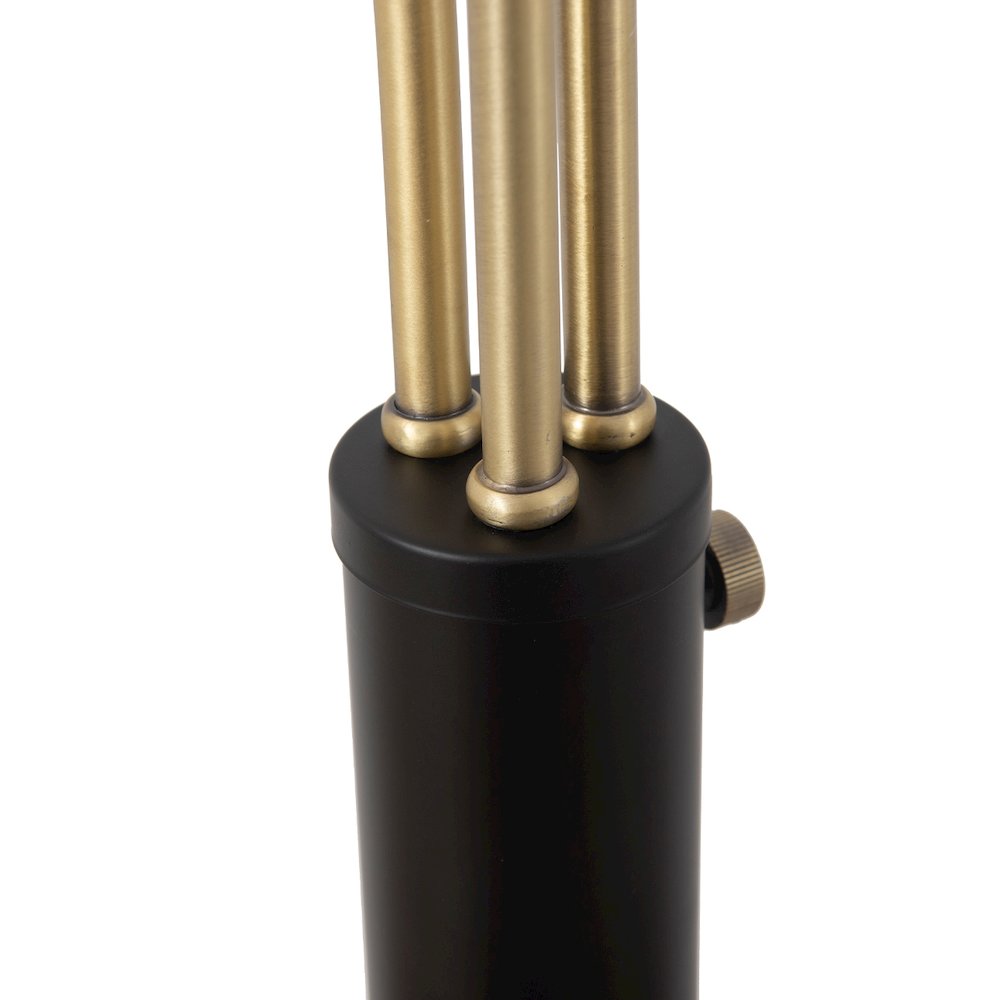 Culver 3 Light Arc Floor Lamp. Picture 4