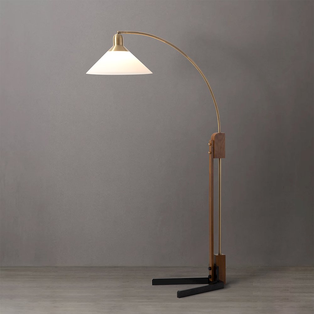 Original 1962 Melmar Chairside Arc Floor Lamp. Picture 6