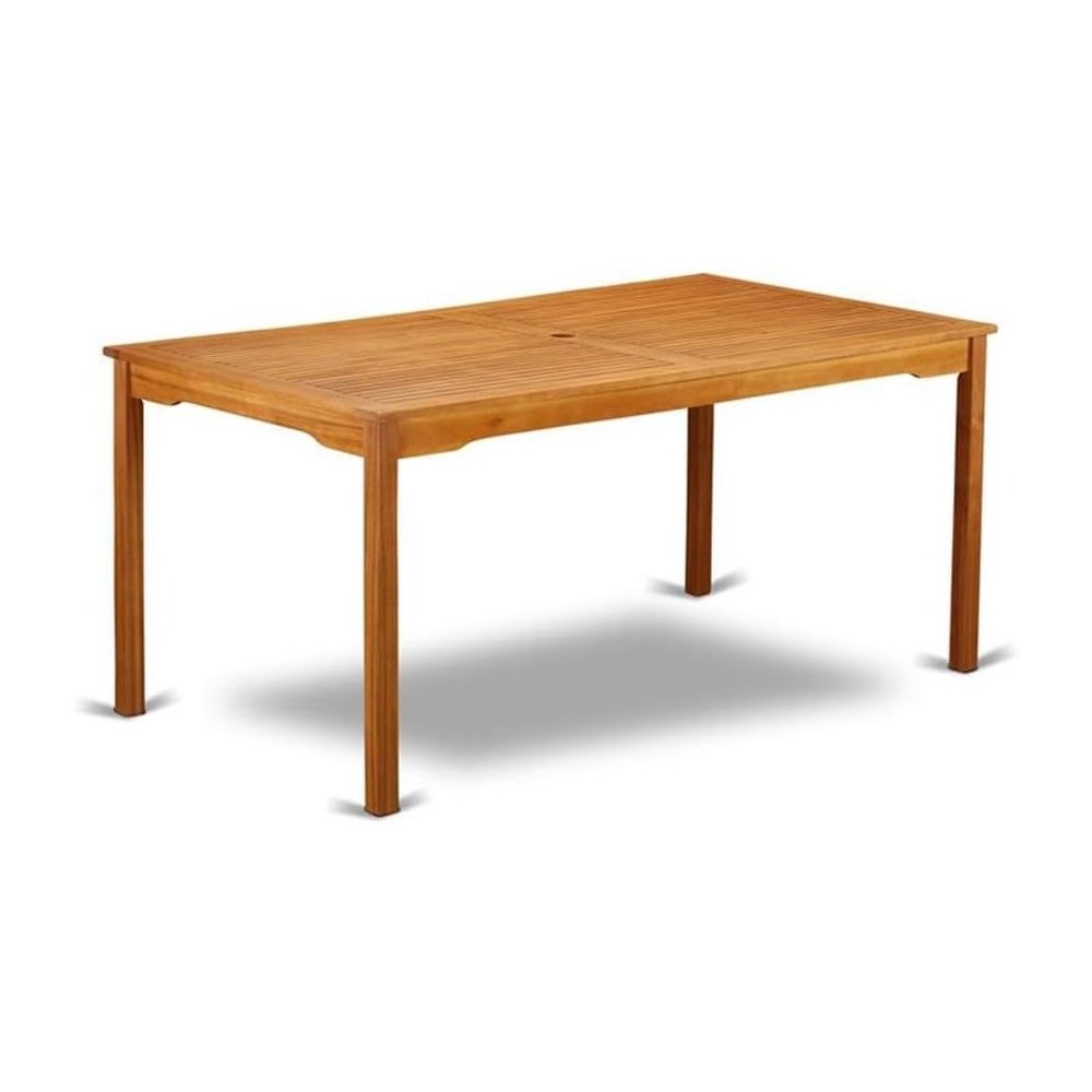 Wooden Patio Set Natural Oil, CMCM7CWNA. Picture 2