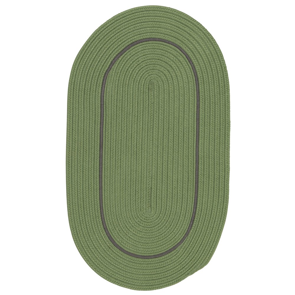 Lifestyle Accent Border Moss Green 10x13. Picture 1