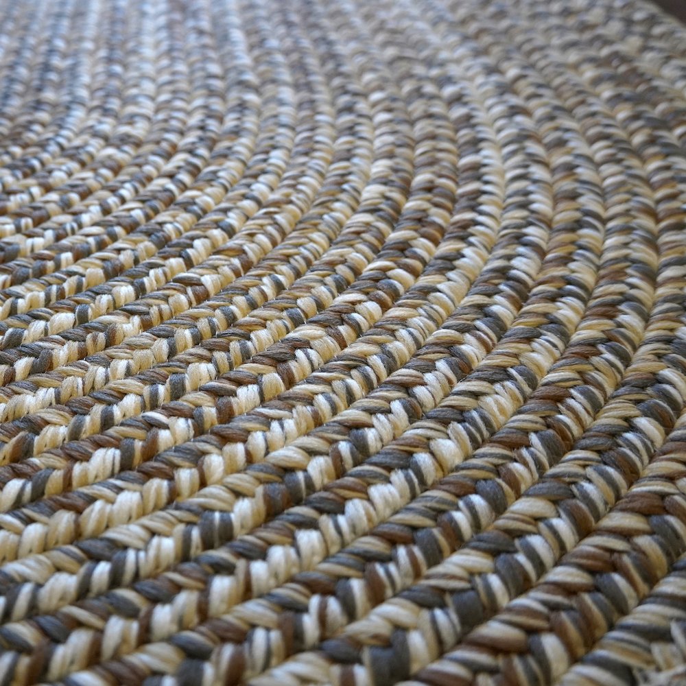 Craftsman Braided Tweed - Natural Ash - 8' x 10'. Picture 4