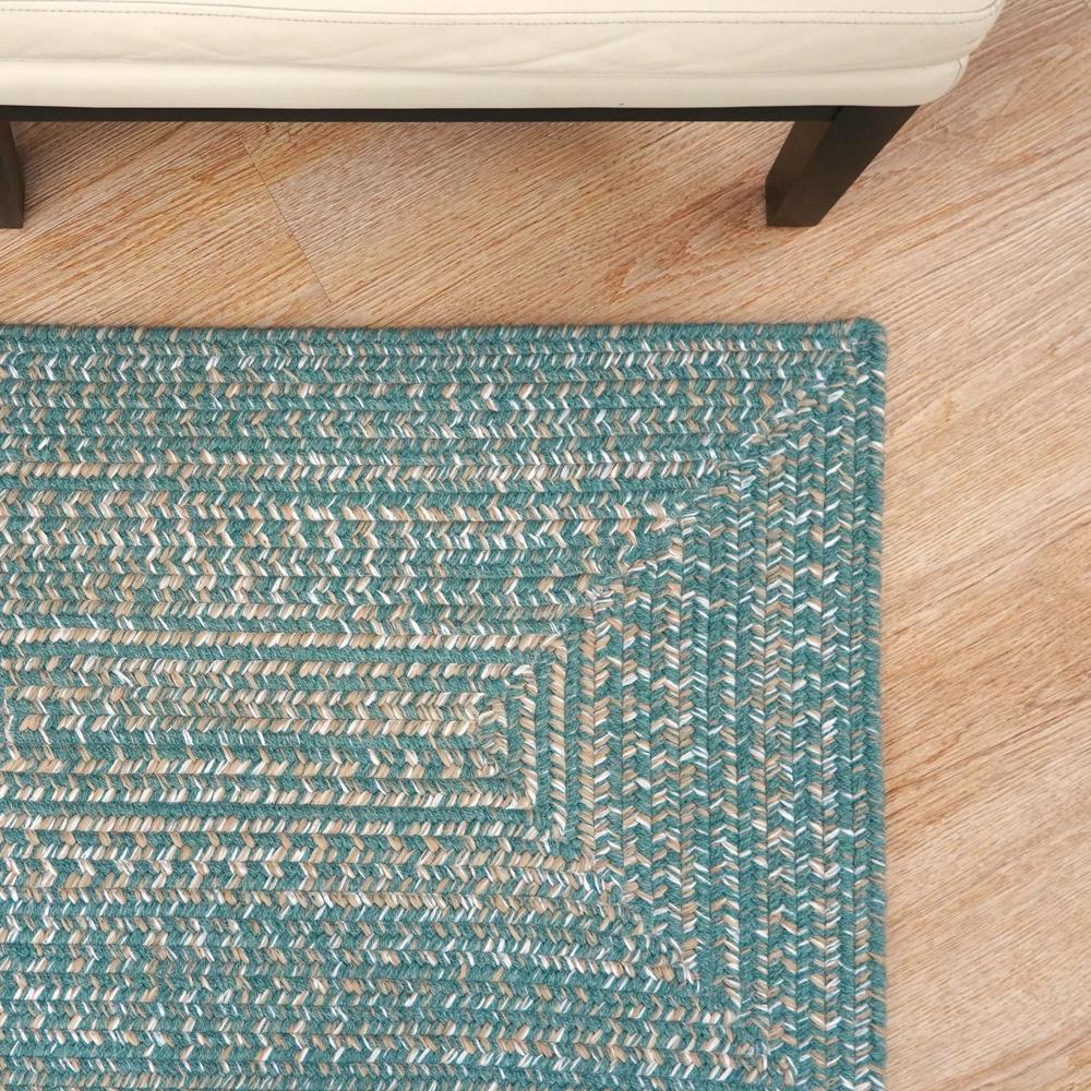 Bridgeport Tweed - Soft Teal 5x8 Rug. Picture 8