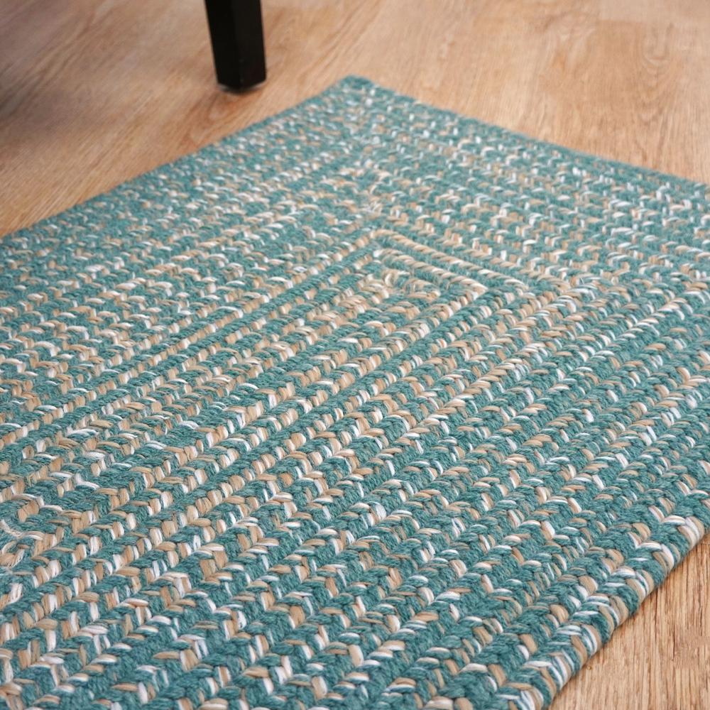 Bridgeport Tweed - Soft Teal 5x8 Rug. Picture 9