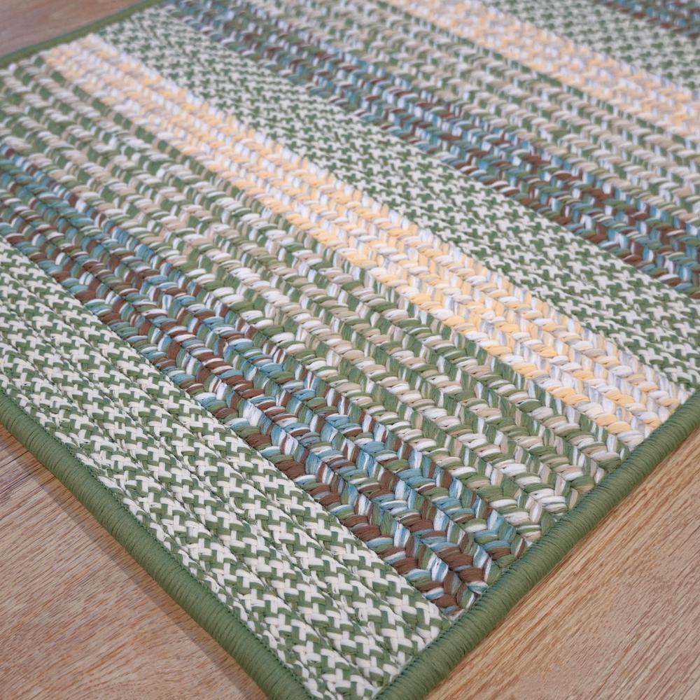 Barrett Stripe - Green Lantern 5x8 Rug. Picture 19