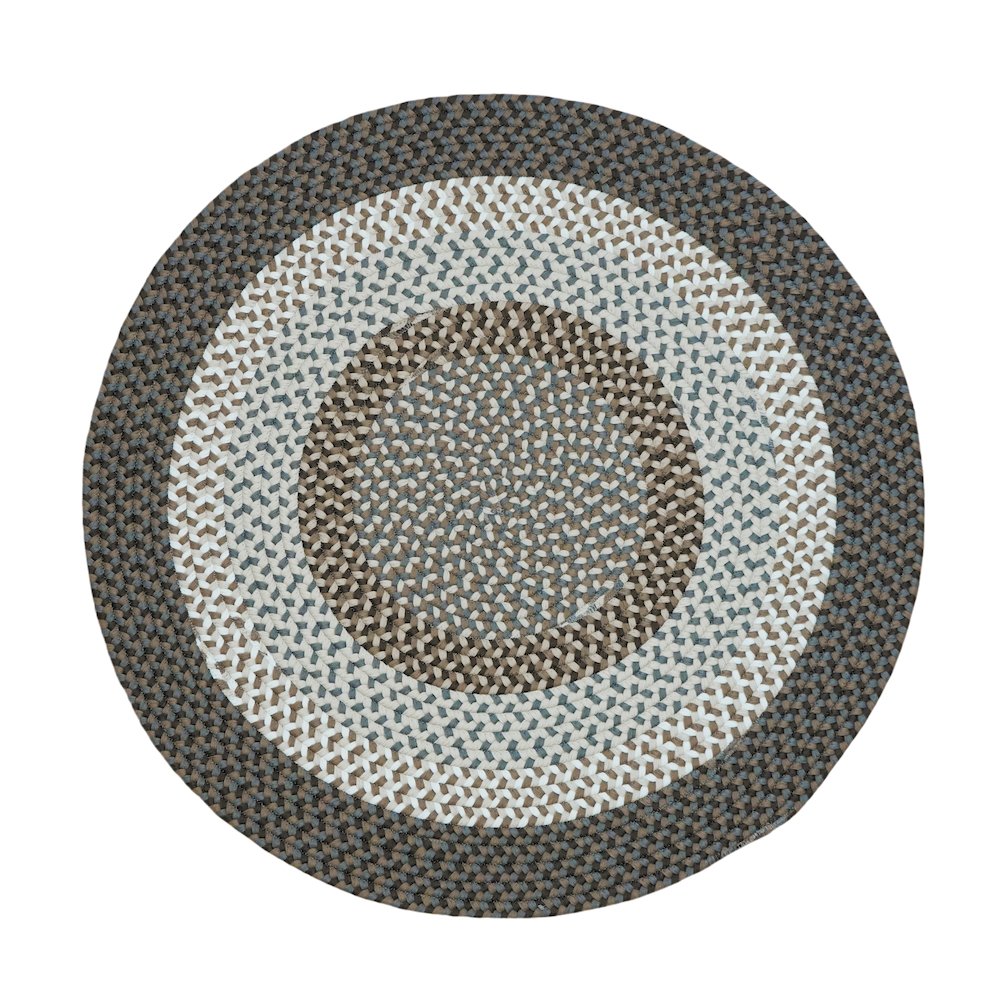 Benson Creek Round - Earth Tone 10x10. Picture 1