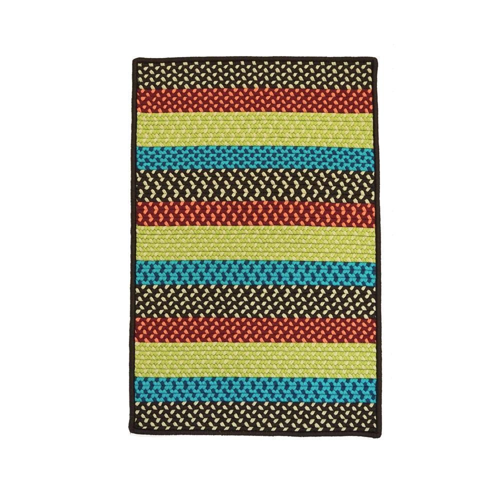Winnie Multi Stripe Square - Harborside Mix 10x10 Rug. Picture 16