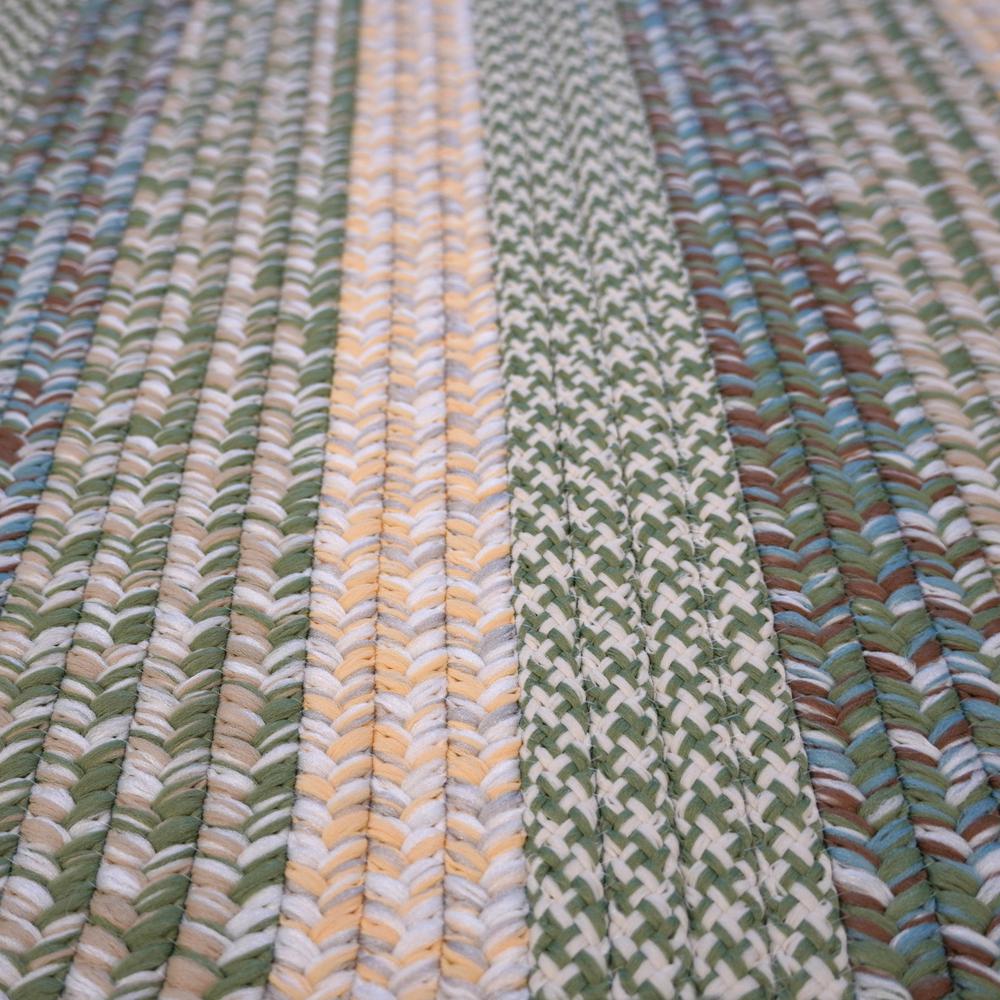 Barrett Stripe - Green Lantern 11x14 Rug. Picture 4