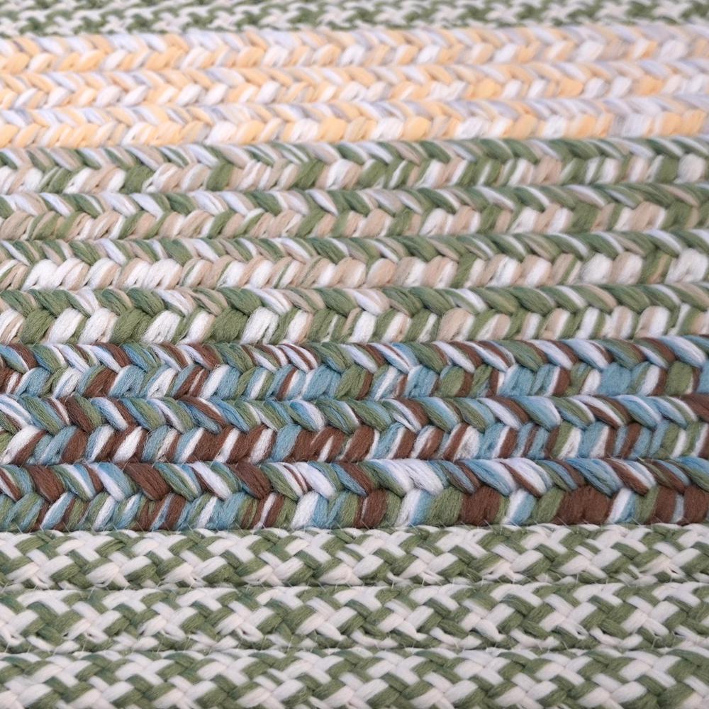 Barrett Stripe - Green Lantern 11x14 Rug. Picture 17