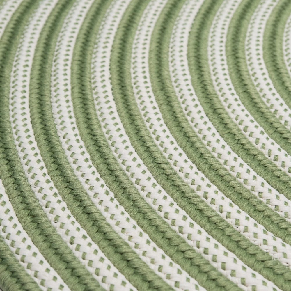 Tiki Spiral Rugs - Thai Basil 12x12. Picture 3