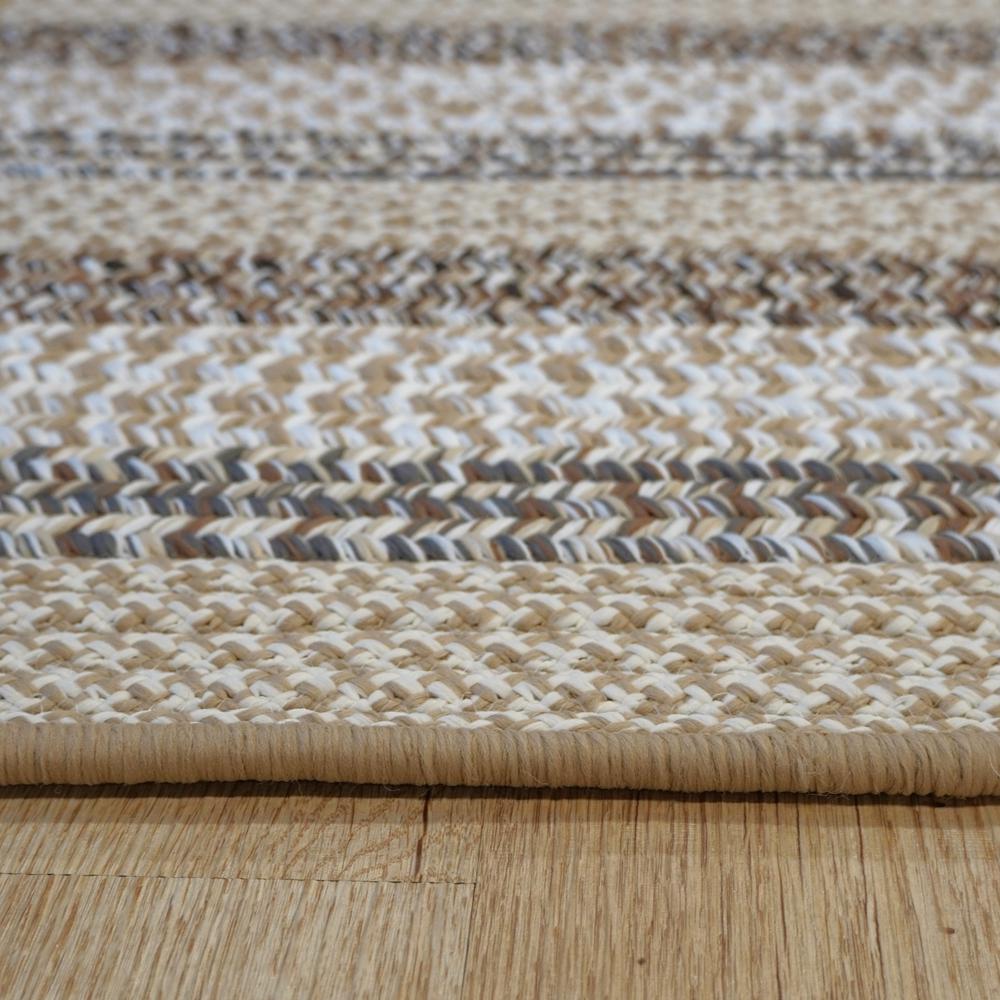 Barrett Stripe Square - Natural High 4x4 Rug. Picture 11